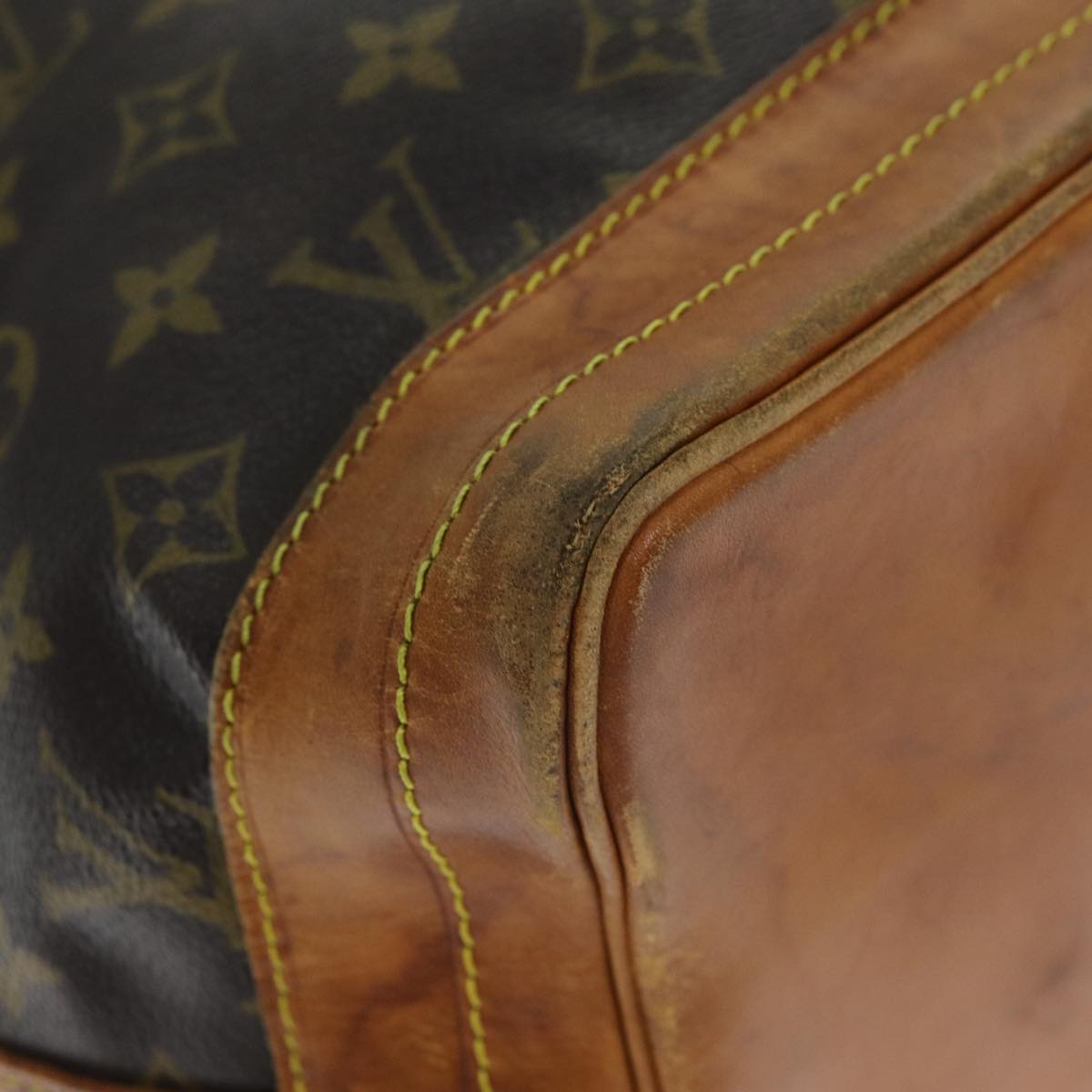 LOUIS VUITTON Monogram Noe Shoulder Bag M42224 LV 75416