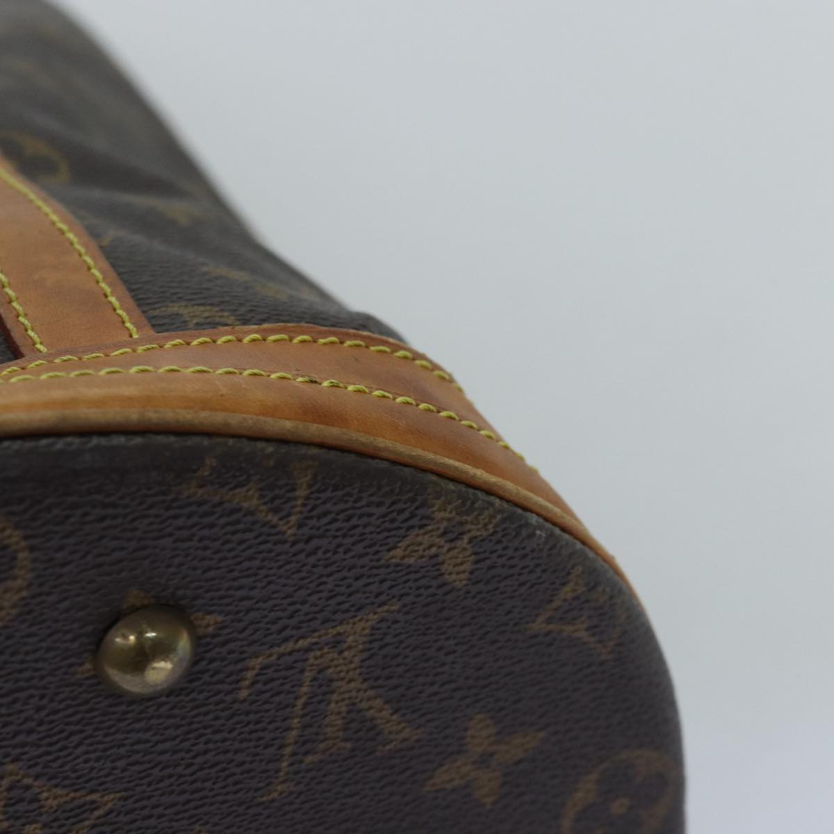 LOUIS VUITTON Monogram Bucket GM Shoulder Bag M42236 LV 75418