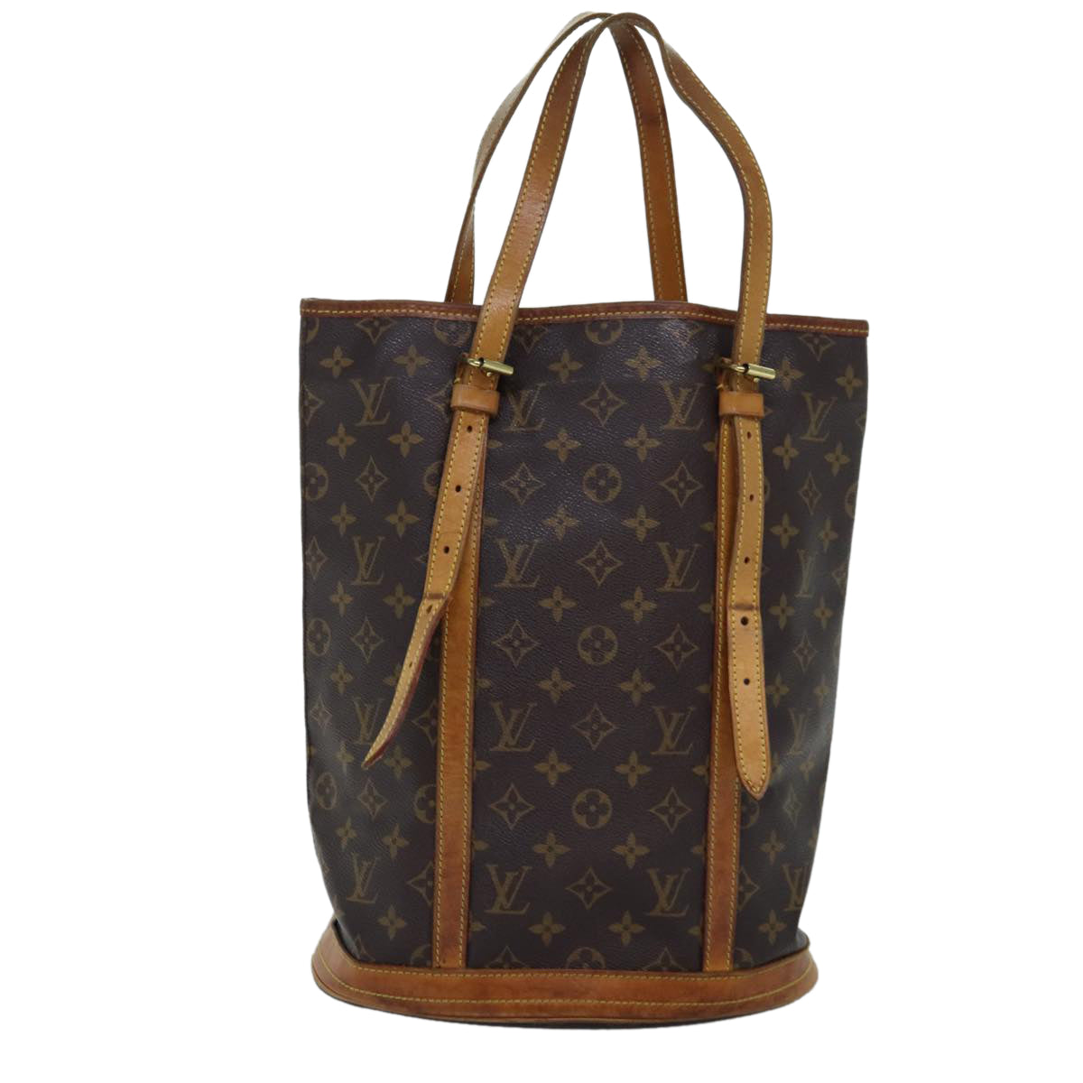 LOUIS VUITTON Monogram Bucket GM Shoulder Bag M42236 LV 75418
