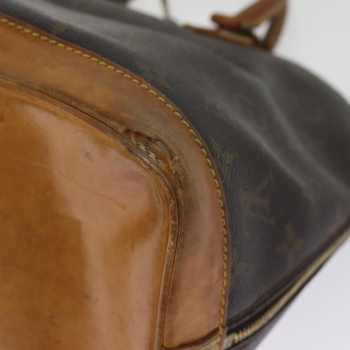 LOUIS VUITTON Monogram Alma Hand Bag M51130 LV 75431