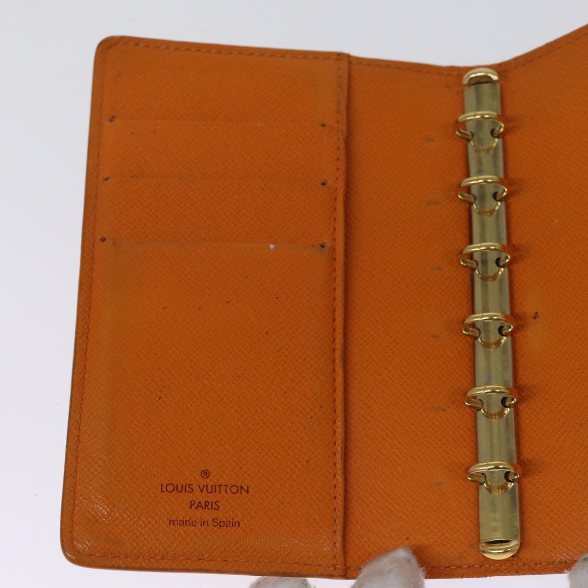 LOUIS VUITTON Epi Agenda PM Day Planner Cover Orange Mandarin R2005H 75445