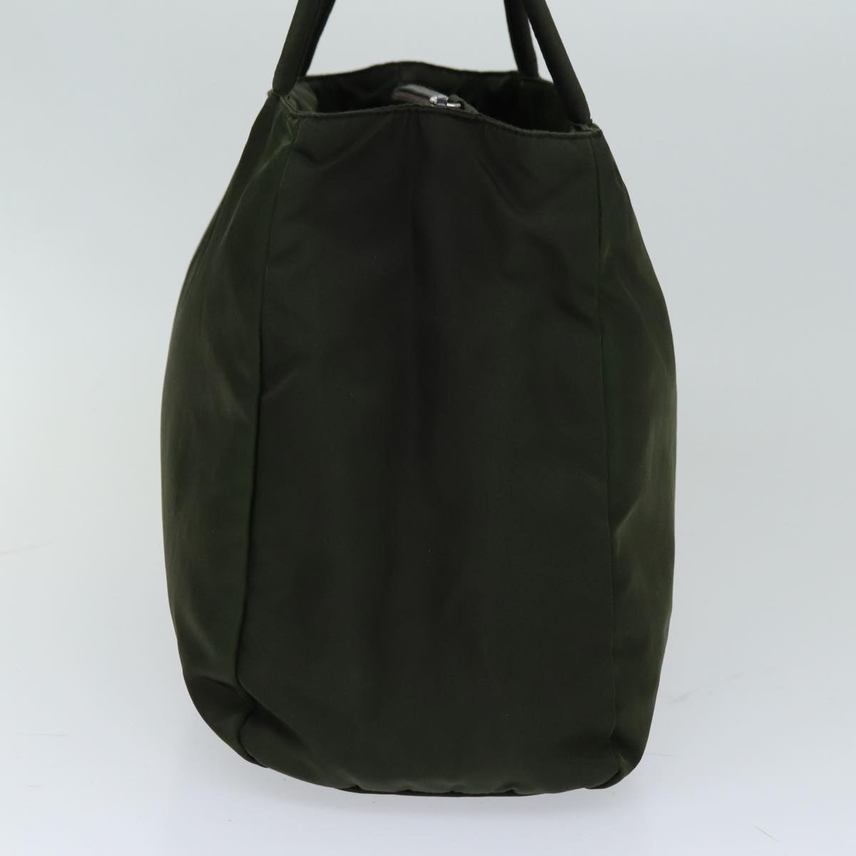 Luxury PradaTote Bag Nylon Khaki 75448