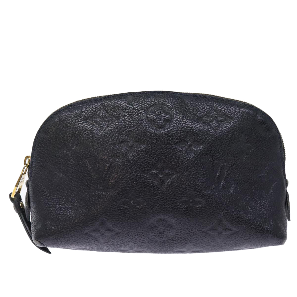 LOUIS VUITTON Empreinte Pochette Cosmetic PM Pouch Navy M69413 LV 75459