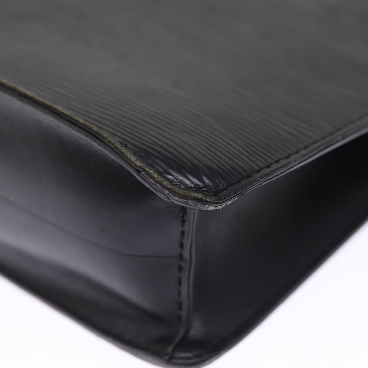 LOUIS VUITTON Epi Pochette Homme Clutch Bag Black Noir M52522 LV 75463