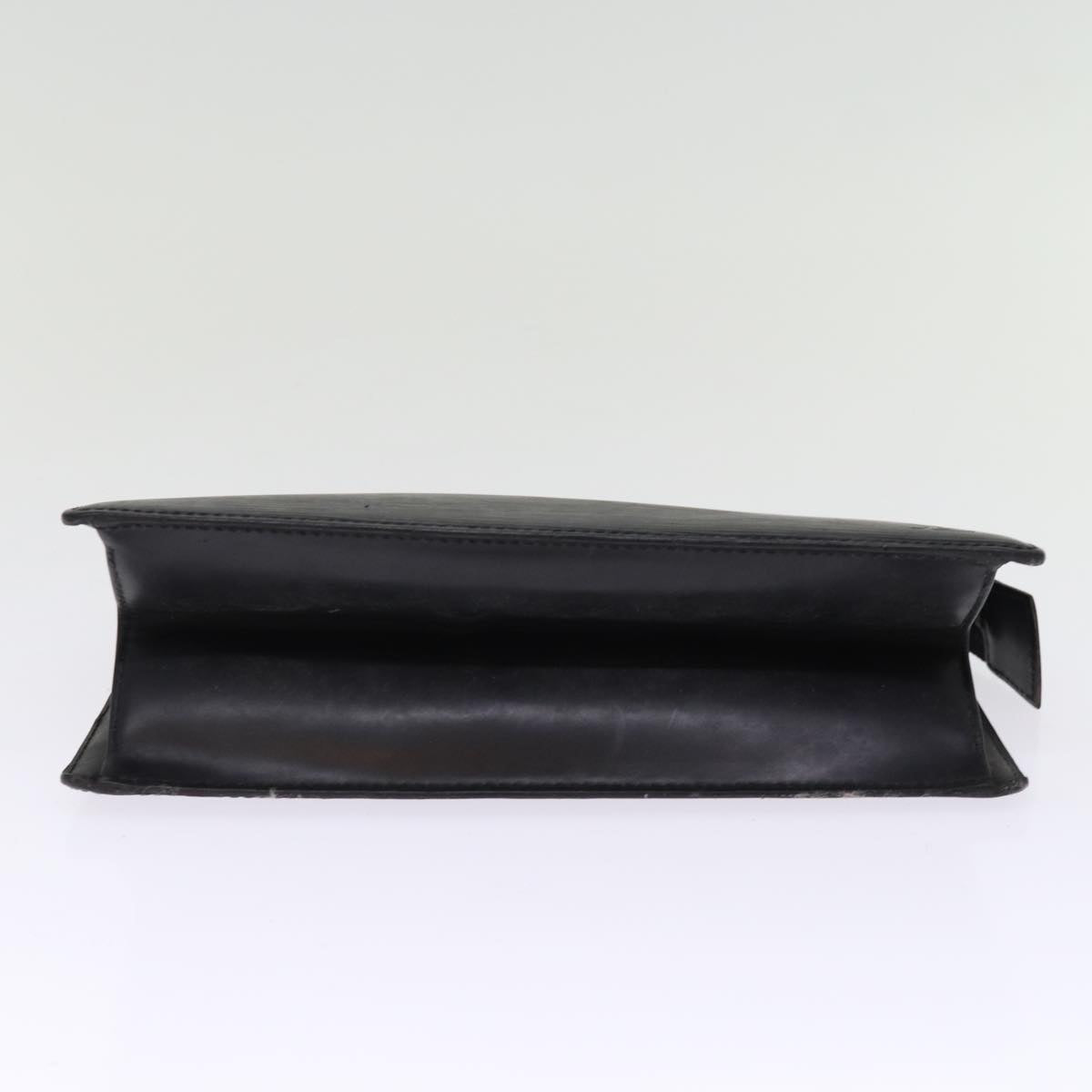 LOUIS VUITTON Epi Trousse Crete Clutch Bag Black M48402 LV 75464