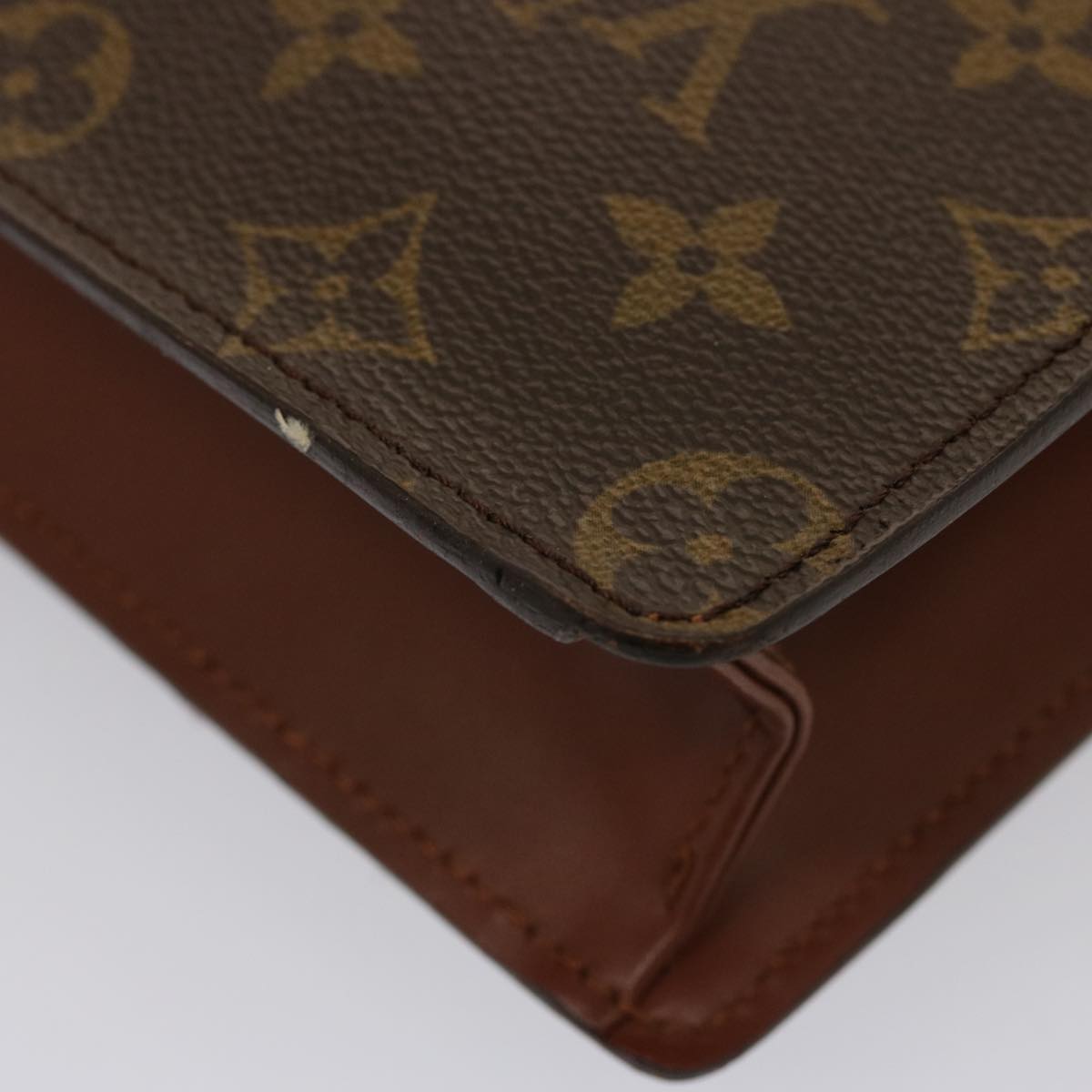 LOUIS VUITTON Monogram Monceau 28 Hand Bag 2way M51185 LV 75470