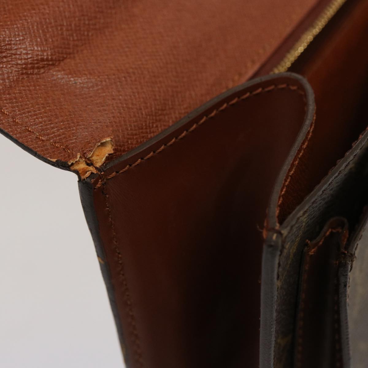 LOUIS VUITTON Monogram Monceau 28 Hand Bag 2way M51185 LV 75470