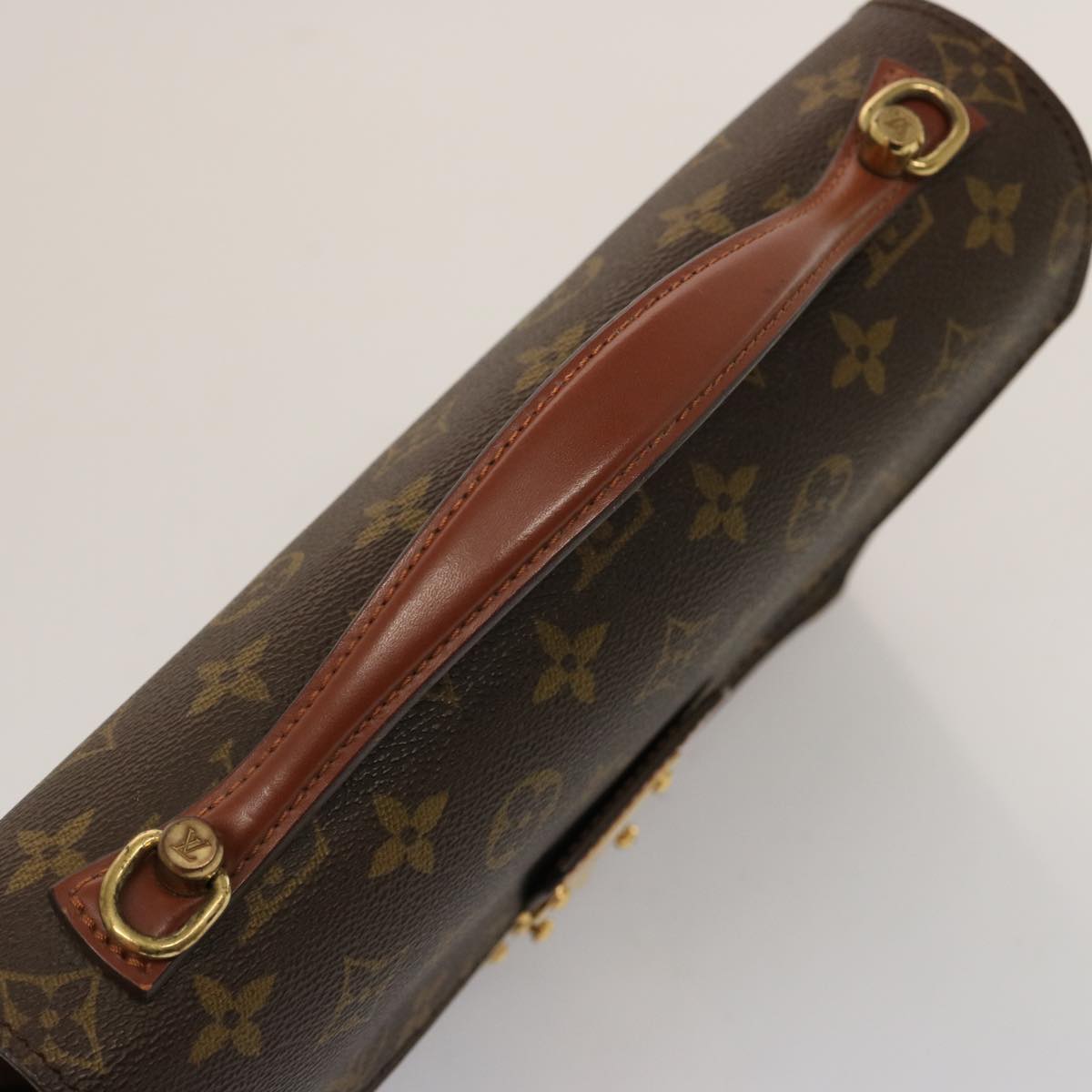LOUIS VUITTON Monogram Monceau 28 Hand Bag 2way M51185 LV 75470