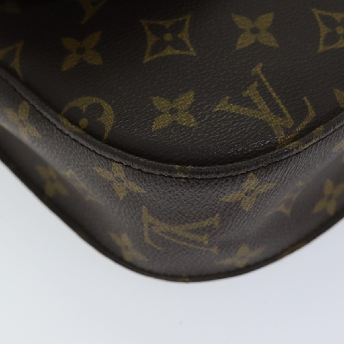 LOUIS VUITTON Monogram Saint Cloud GM Shoulder Bag M51242 LV 75472