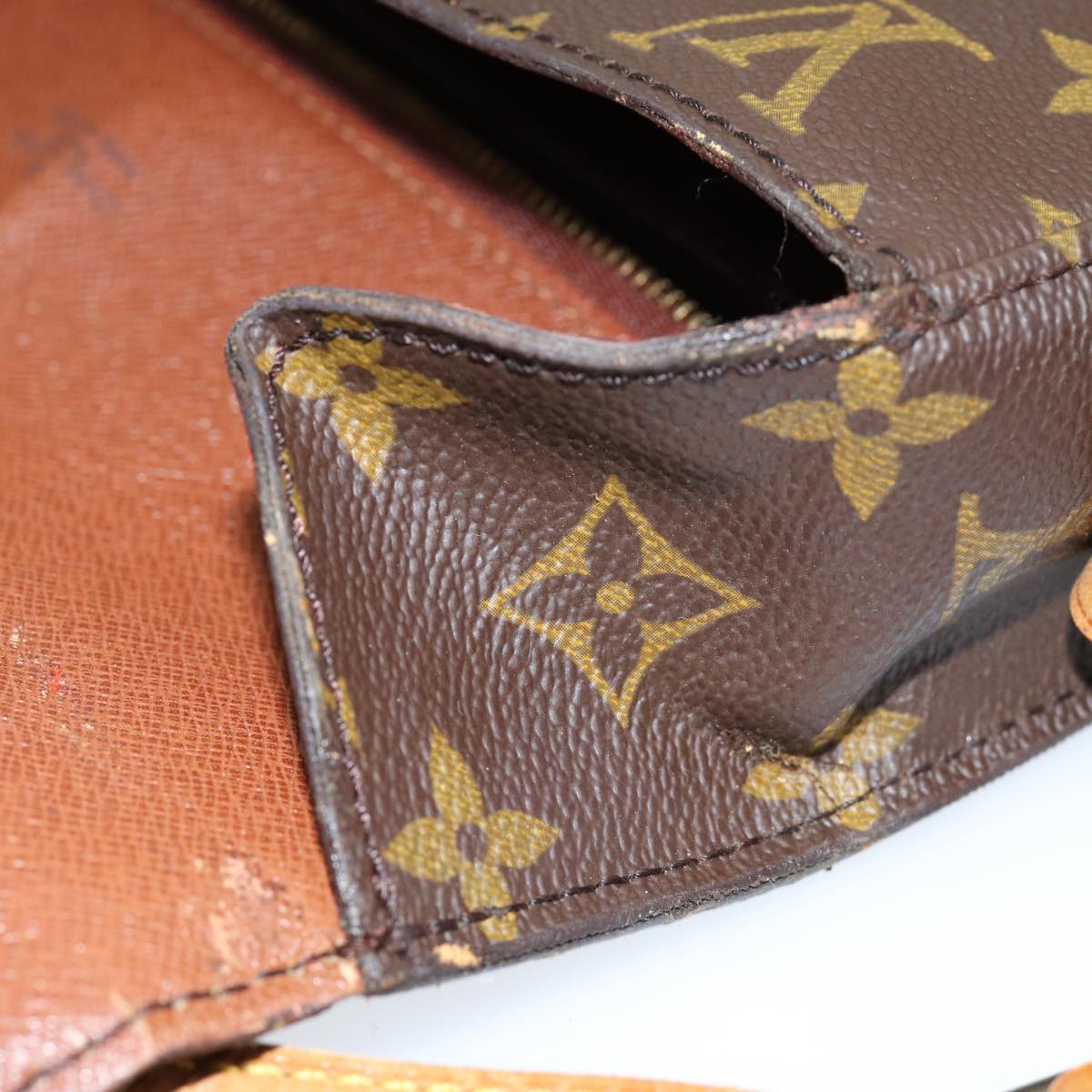 LOUIS VUITTON Monogram Saint Cloud GM Shoulder Bag M51242 LV 75472