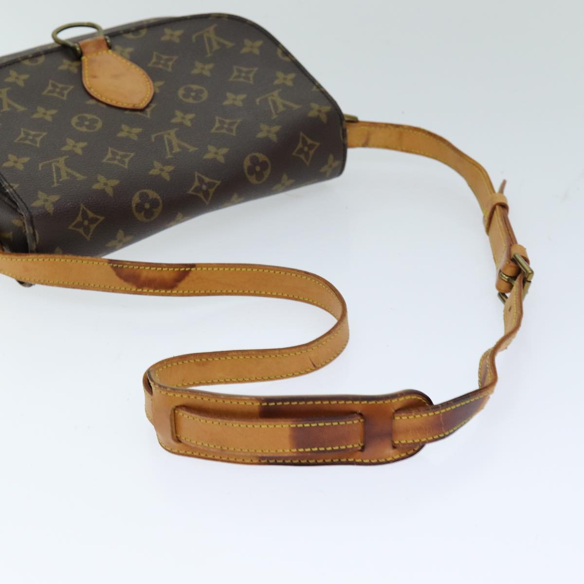 LOUIS VUITTON Monogram Saint Cloud GM Shoulder Bag M51242 LV 75472