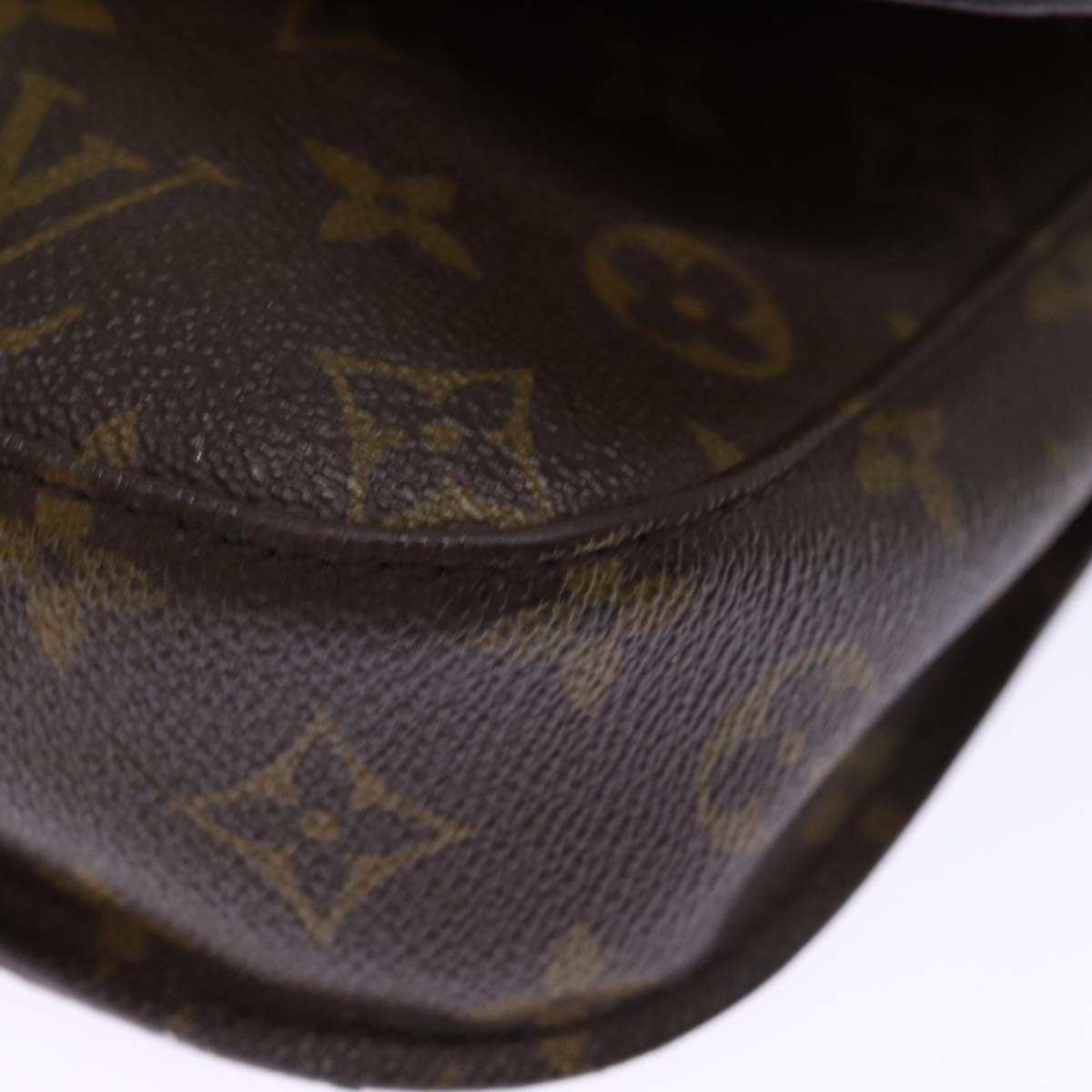 LOUIS VUITTON Monogram Saint Cloud MM Shoulder Bag Vintage M51243 LV 75473