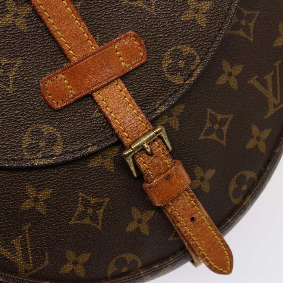 LOUIS VUITTON Monogram Chantilly MM Shoulder Bag M51233 LV 75475