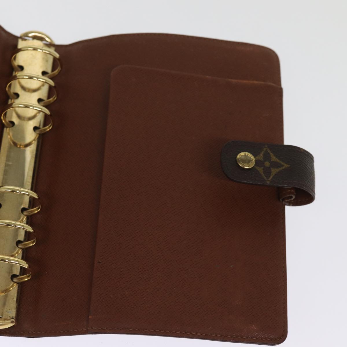 LOUIS VUITTON Monogram Agenda MM Day Planner Cover R20105 LV 75477