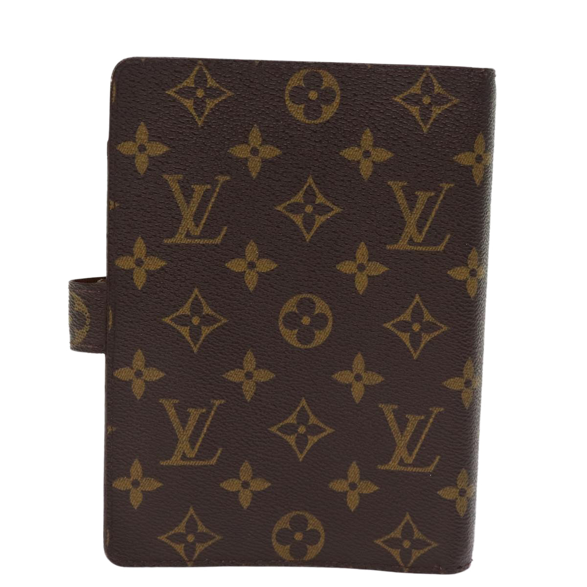 LOUIS VUITTON Monogram Agenda MM Day Planner Cover R20105 LV 75477