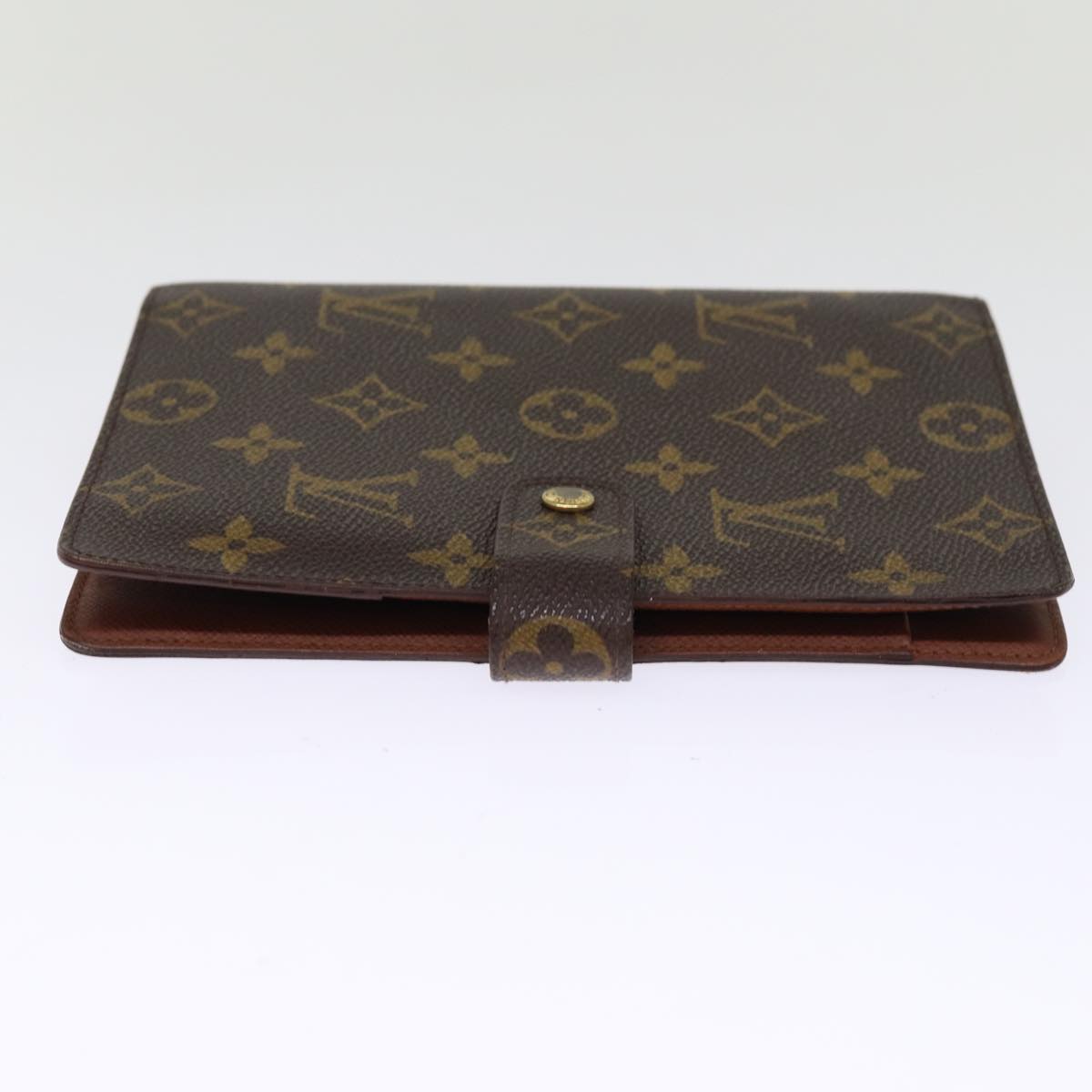LOUIS VUITTON Monogram Agenda MM Day Planner Cover R20105 LV 75477