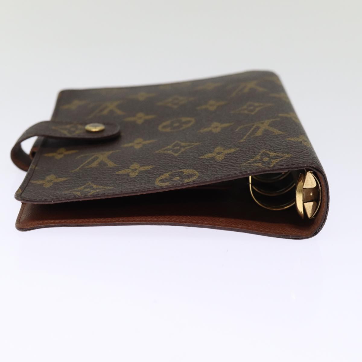 LOUIS VUITTON Monogram Agenda MM Day Planner Cover R20105 LV 75477