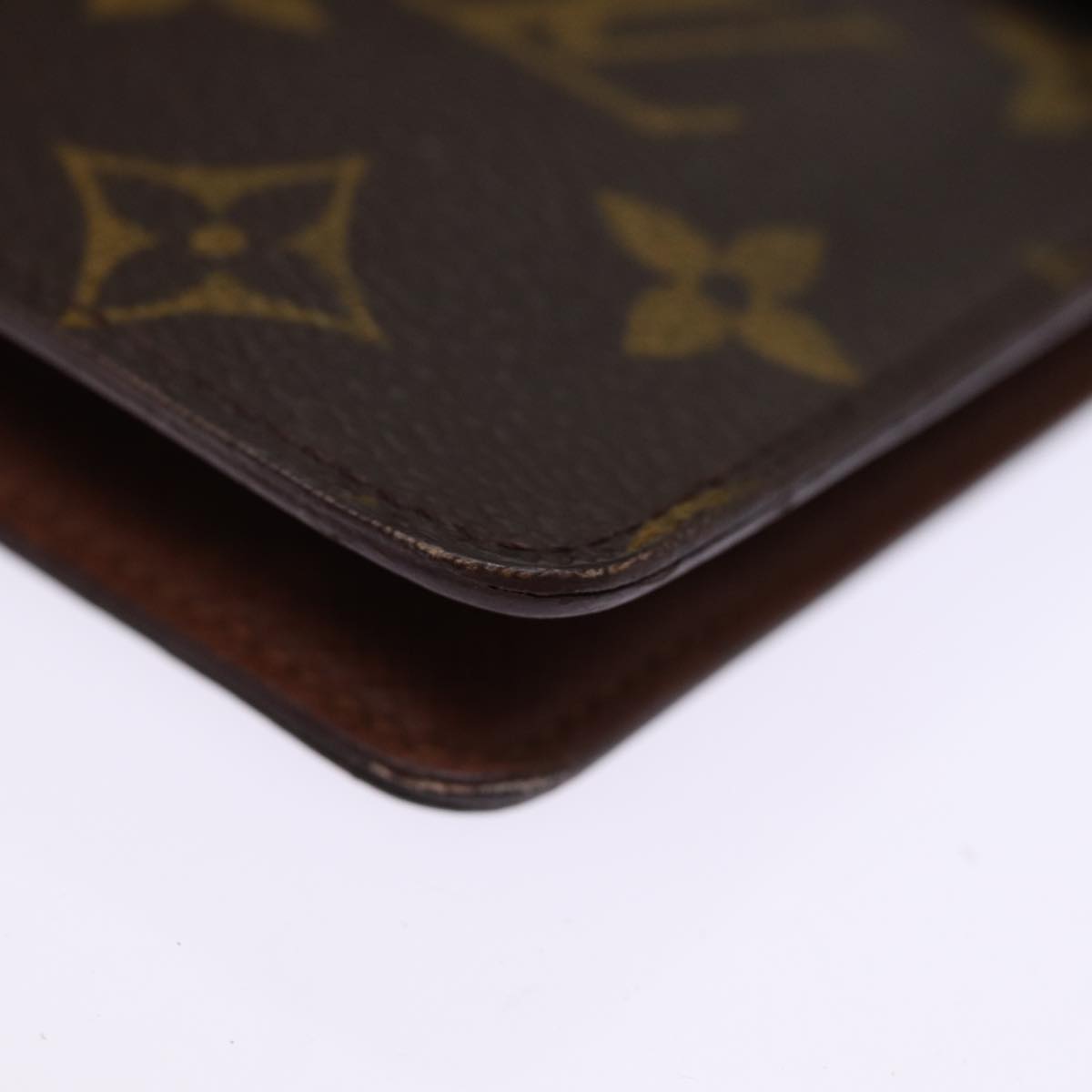 LOUIS VUITTON Monogram Agenda MM Day Planner Cover R20105 LV 75477