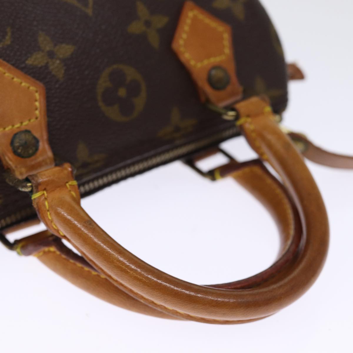 LOUIS VUITTON Monogram Mini Speedy Hand Bag 2way M41534 LV 75479