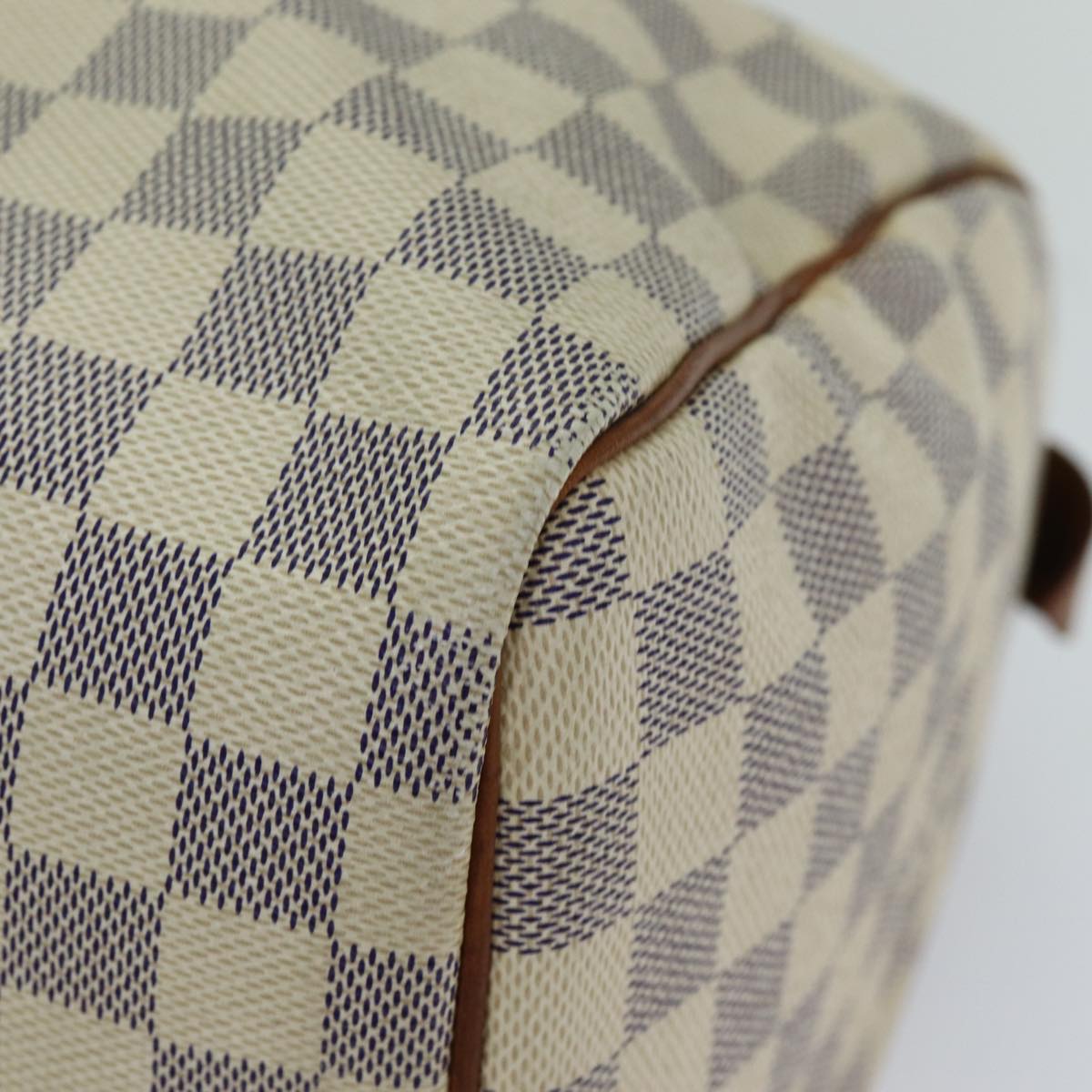 LOUIS VUITTON Damier Azur Speedy 30 Hand Bag N41533 LV 75483