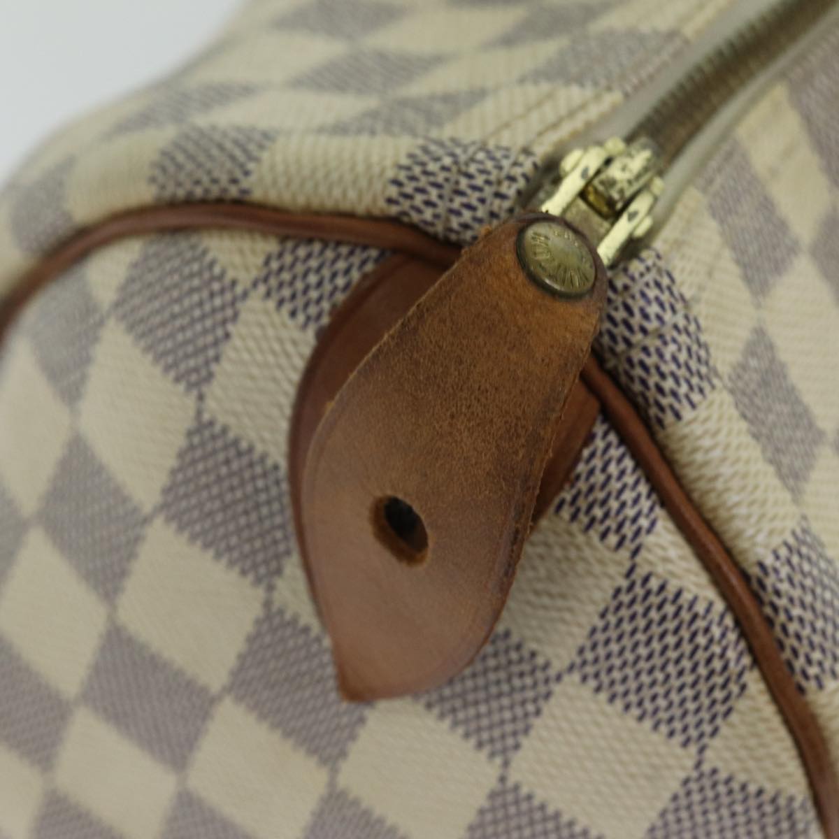 LOUIS VUITTON Damier Azur Speedy 30 Hand Bag N41533 LV 75483