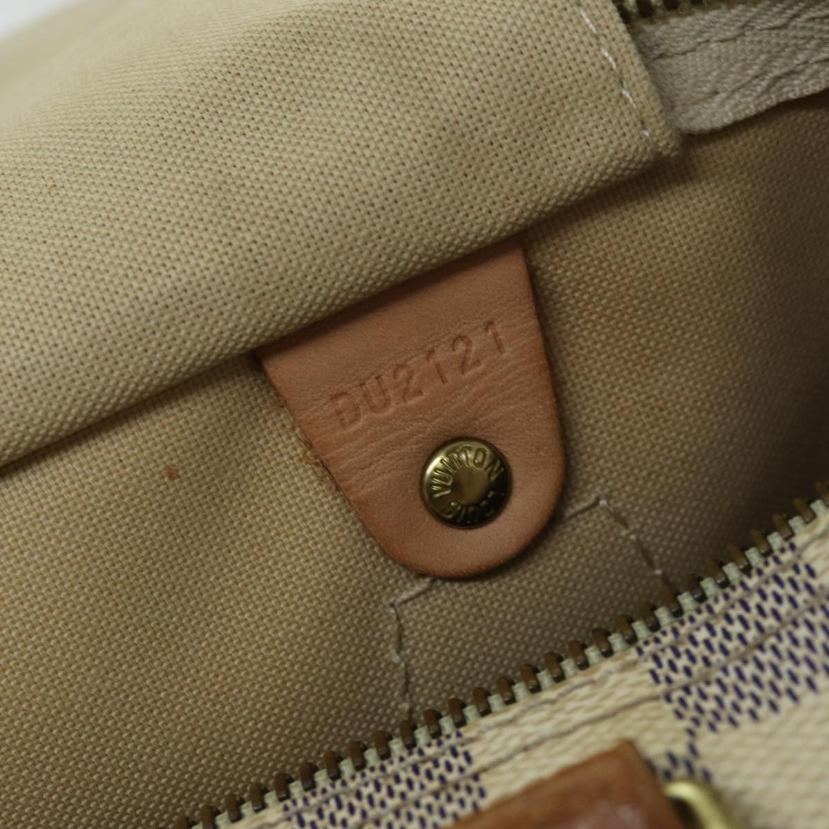 LOUIS VUITTON Damier Azur Speedy 30 Hand Bag N41533 LV 75483