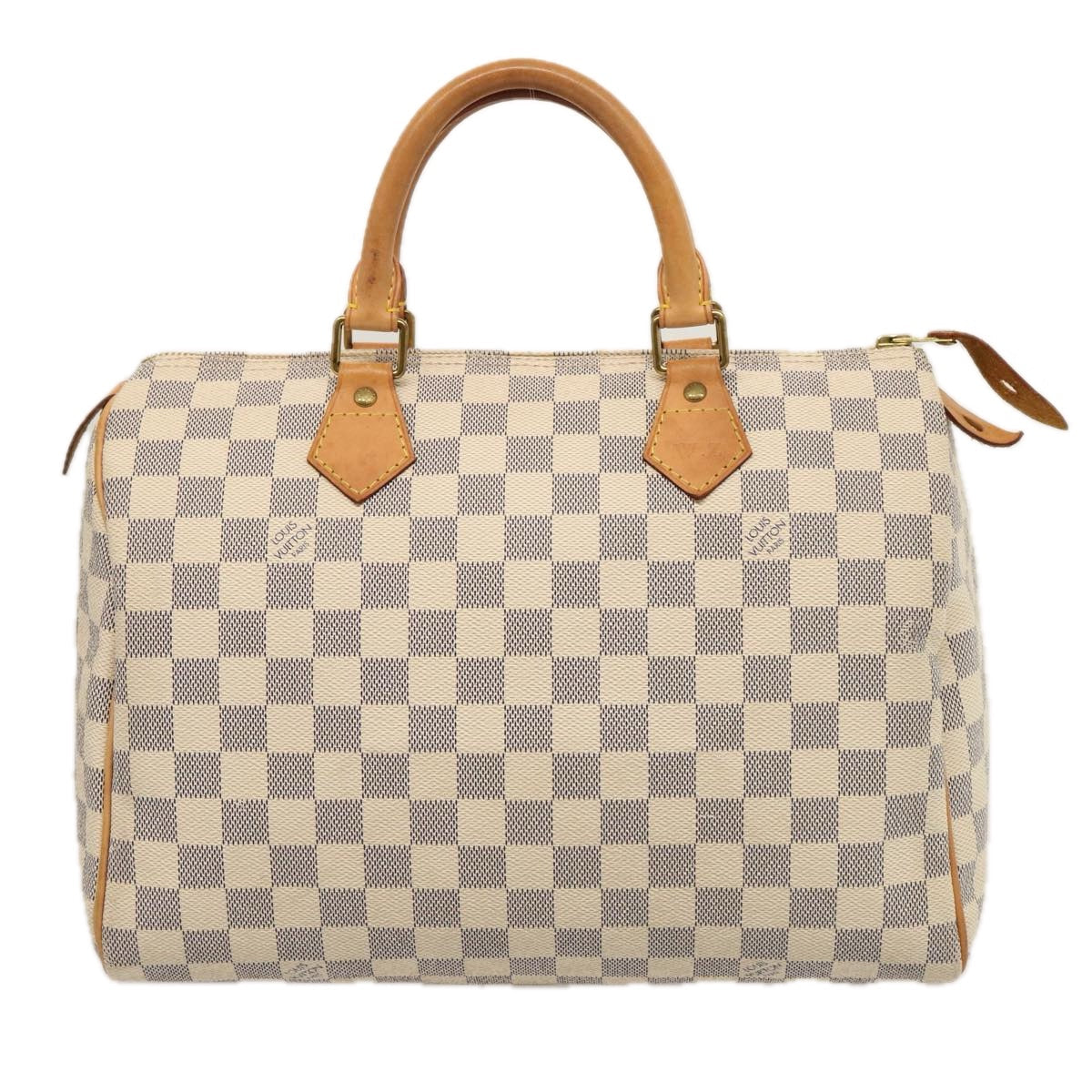 LOUIS VUITTON Damier Azur Speedy 30 Hand Bag N41533 LV 75484