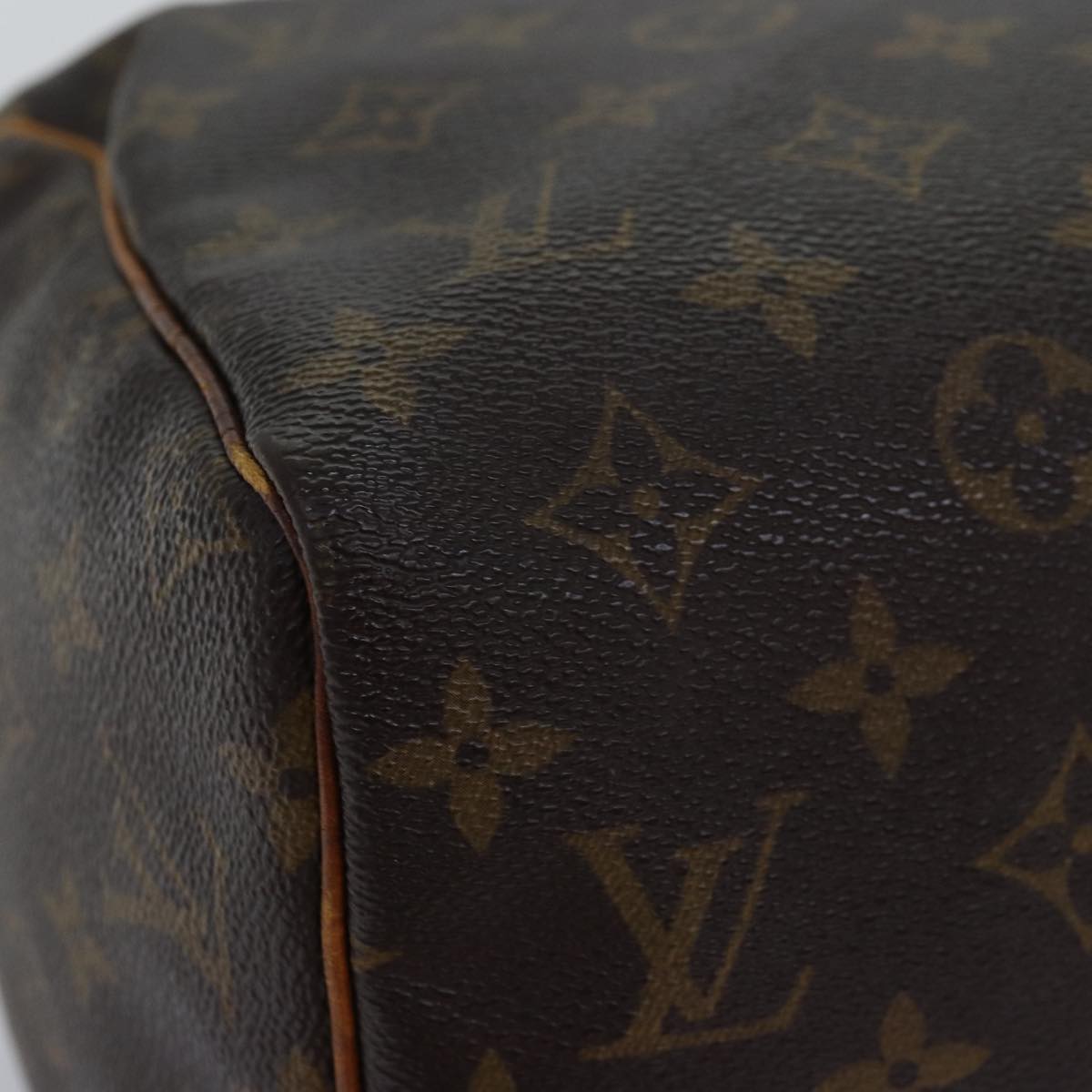 LOUIS VUITTON Monogram Speedy 30 Hand Bag M41526 LV 75485