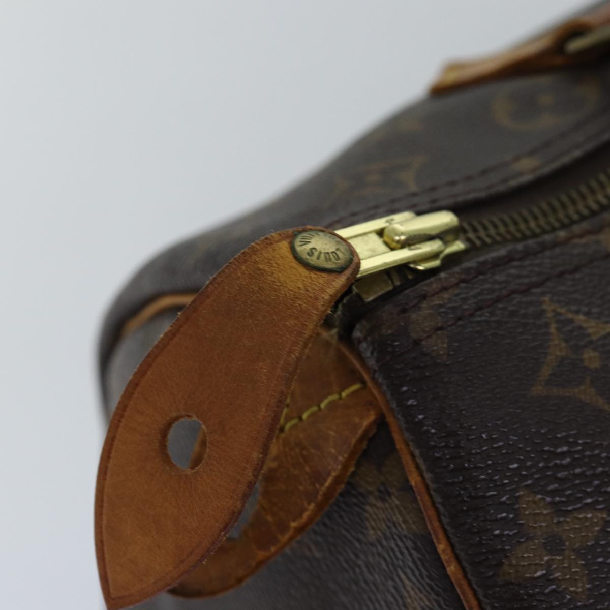 LOUIS VUITTON Monogram Speedy 30 Hand Bag M41526 LV 75485