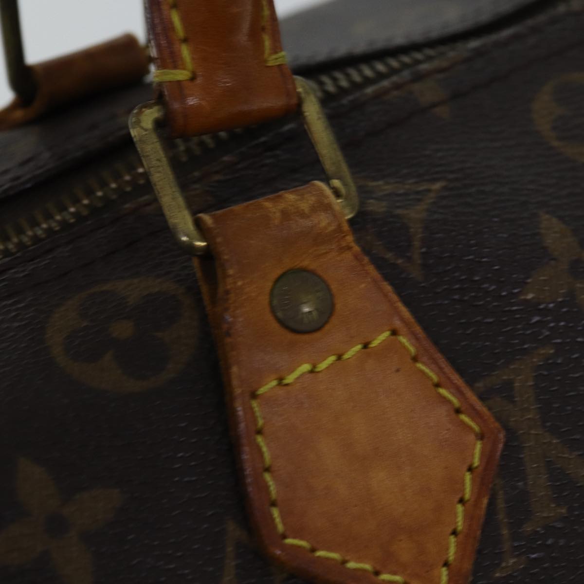 LOUIS VUITTON Monogram Speedy 30 Hand Bag M41526 LV 75485