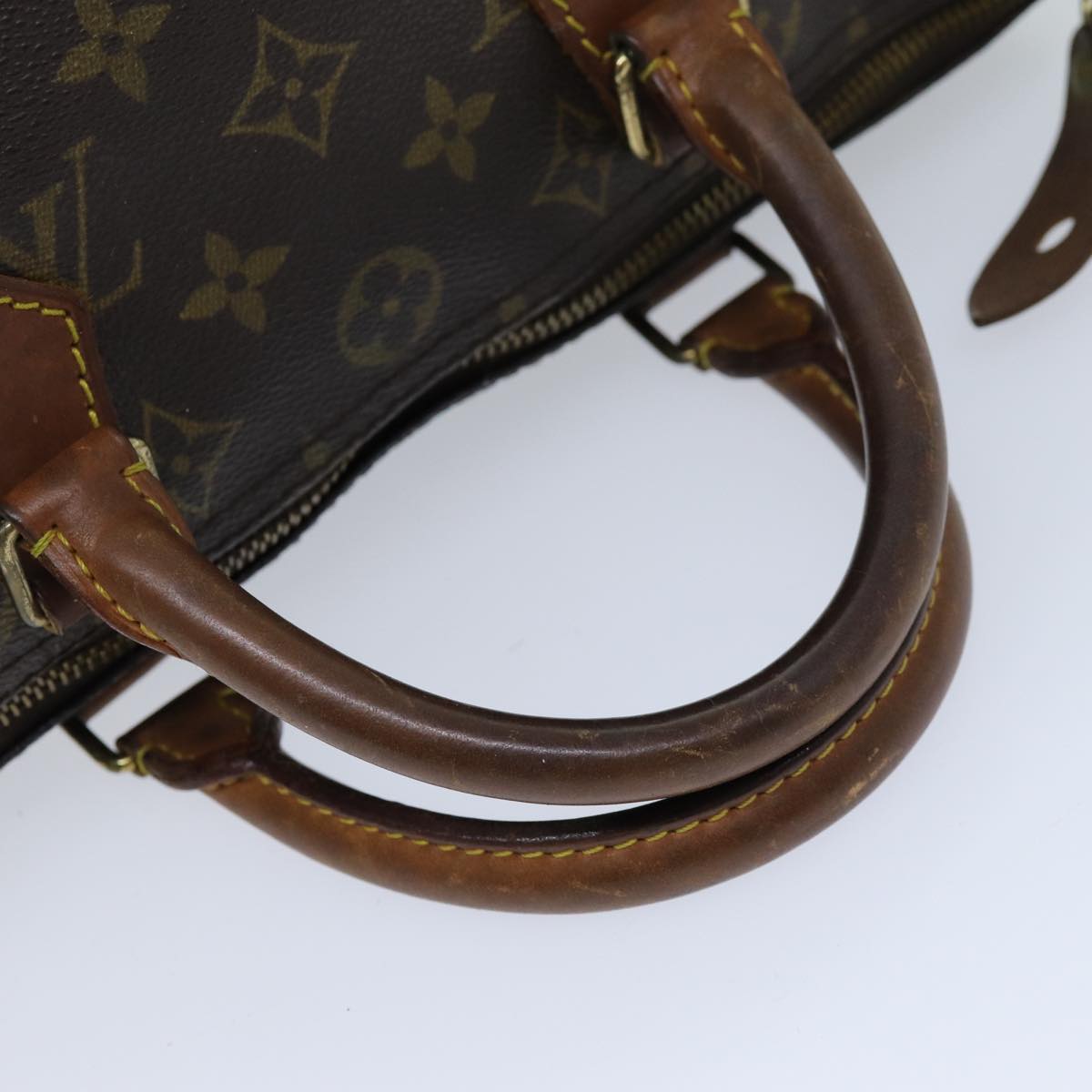 LOUIS VUITTON Monogram Speedy 30 Hand Bag M41526 LV 75486