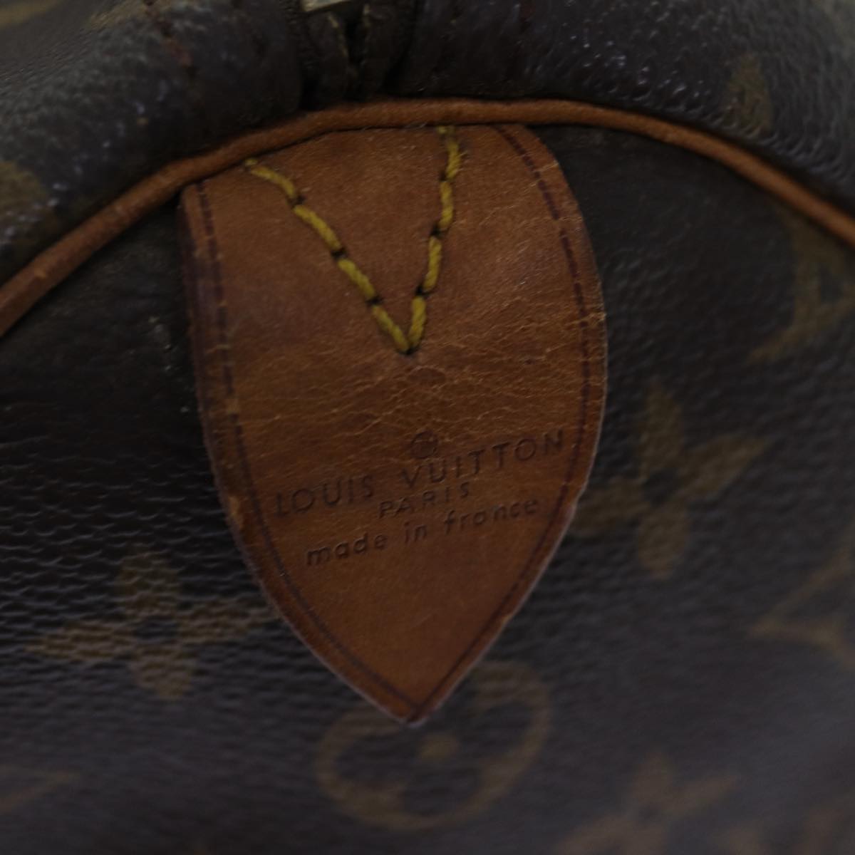 LOUIS VUITTON Monogram Speedy 35 Hand Bag M41524 LV 75487