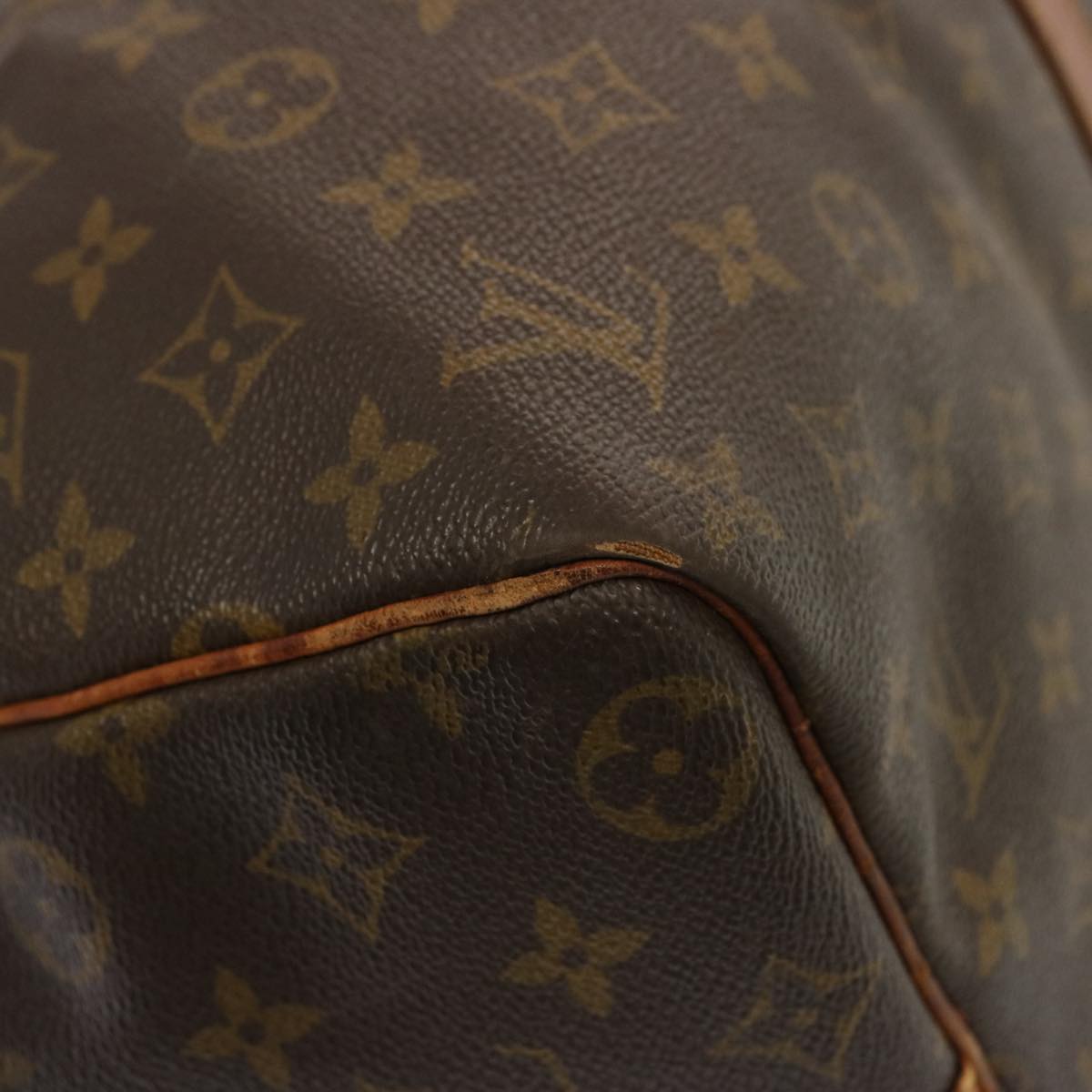 LOUIS VUITTON Monogram Keepall Bandouliere 45 Boston Bag M41418 LV 75488