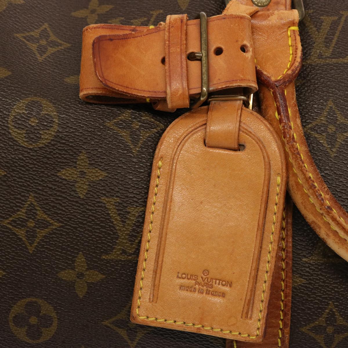 LOUIS VUITTON Monogram Keepall Bandouliere 50 Boston Bag M41416 LV 75489