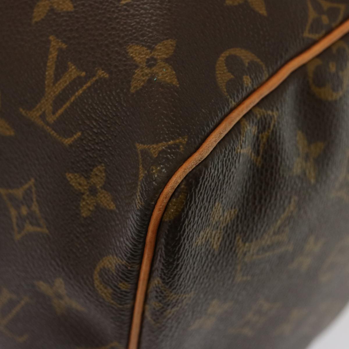 LOUIS VUITTON Monogram Keepall 55 Boston Bag M41424 LV 75490
