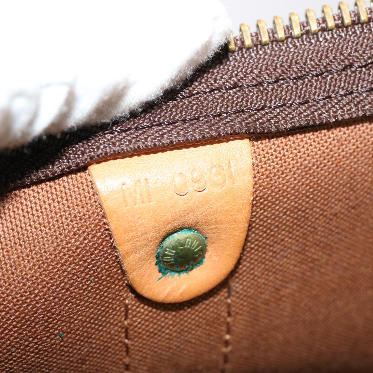 LOUIS VUITTON Monogram Keepall 55 Boston Bag M41424 LV 75490