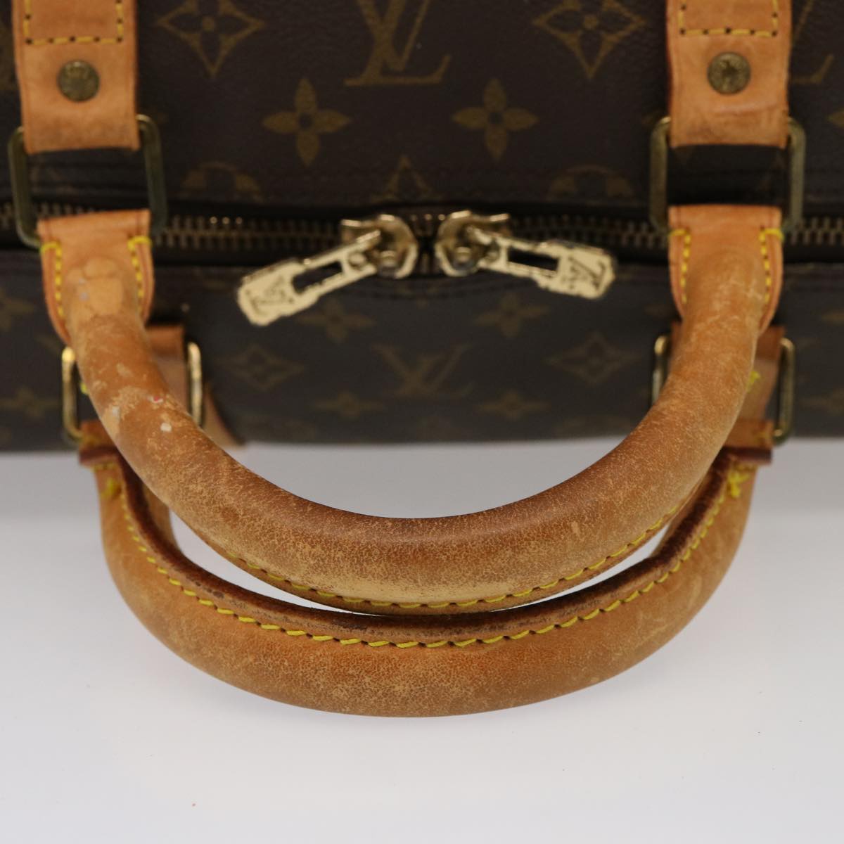 LOUIS VUITTON Monogram Keepall 55 Boston Bag M41424 LV 75491