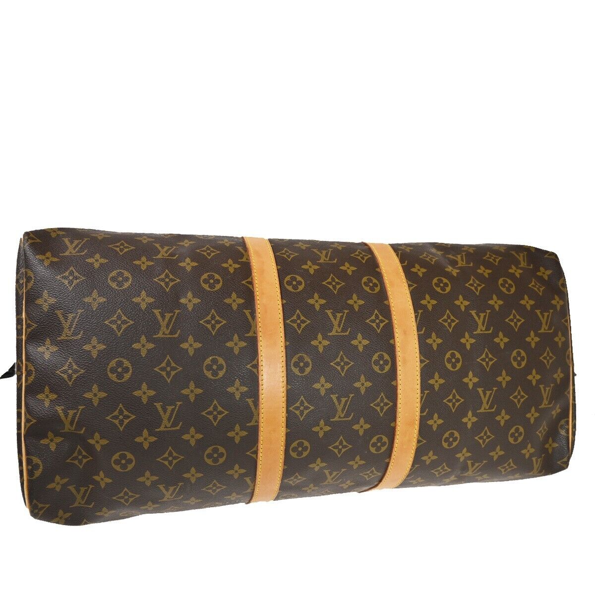 Louis Vuitton Keepall 55  Canvas Travel Bag ()
