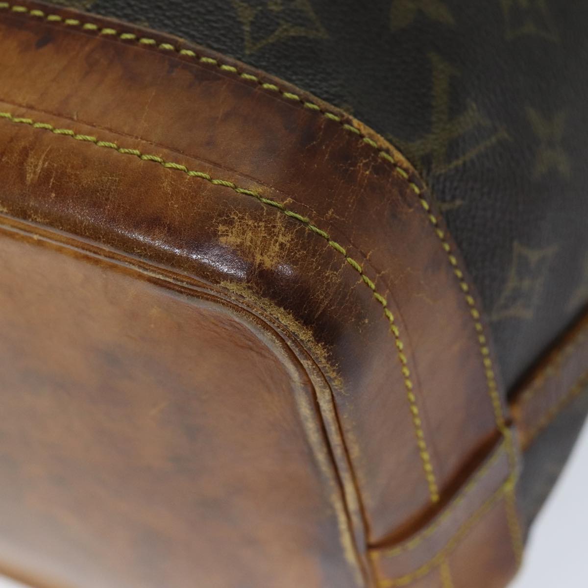 LOUIS VUITTON Monogram Noe Shoulder Bag M42224 LV 75492