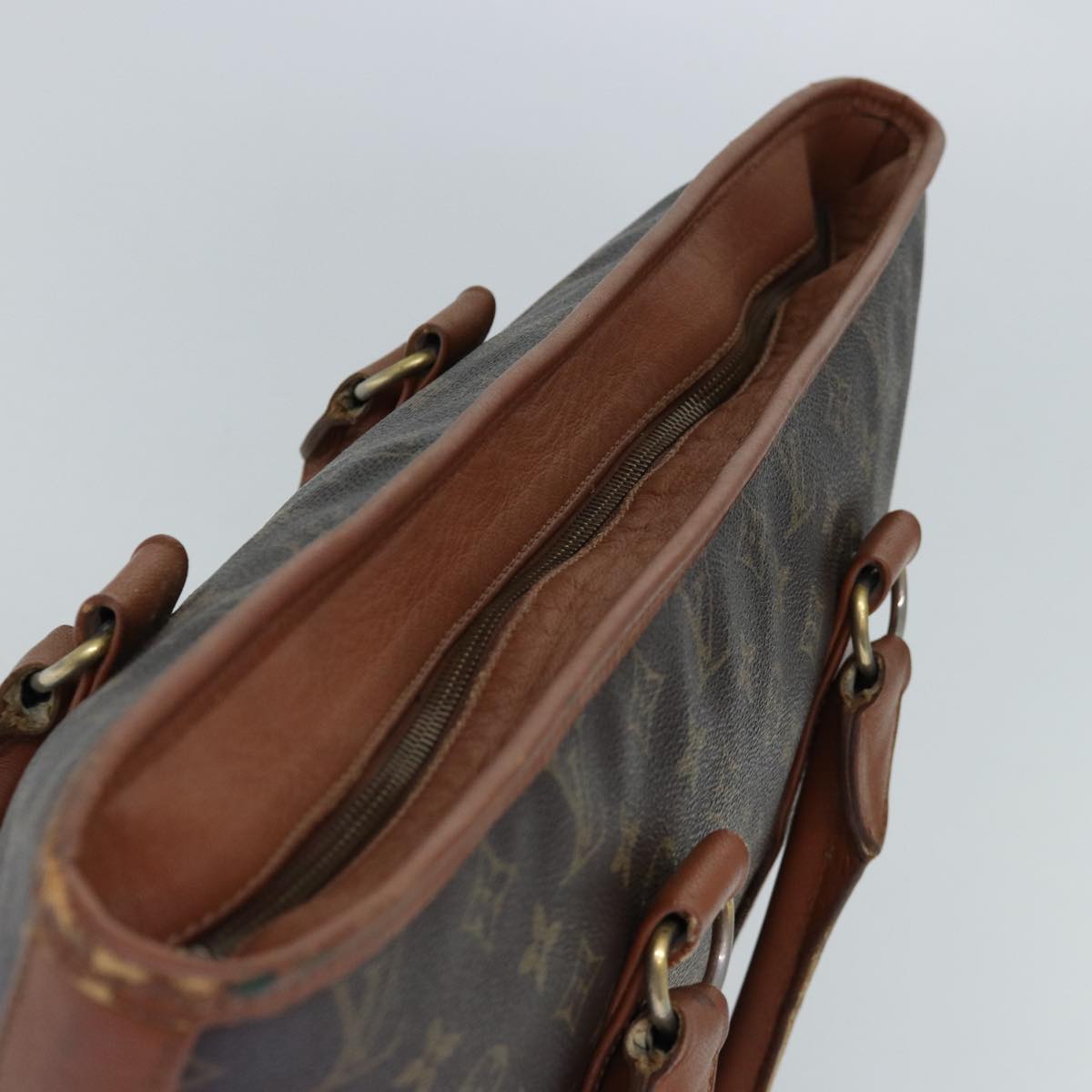 LOUIS VUITTON Monogram Sac Weekend PM Tote Bag M42425 LV 75494