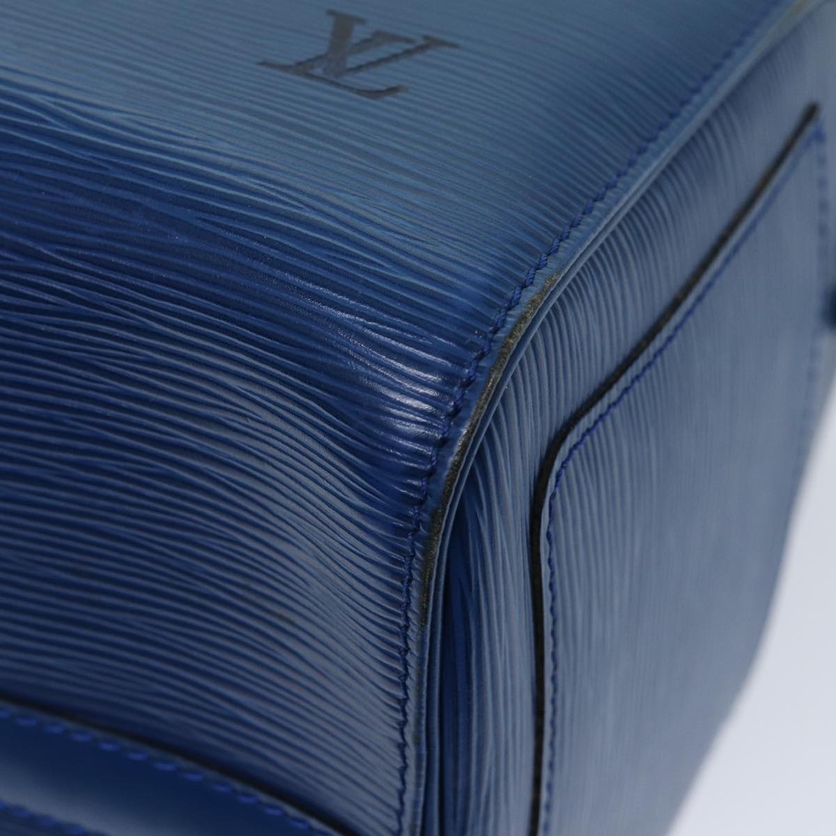 LOUIS VUITTON Epi Speedy 30 Hand Bag Toledo Blue M43005 LV 75498
