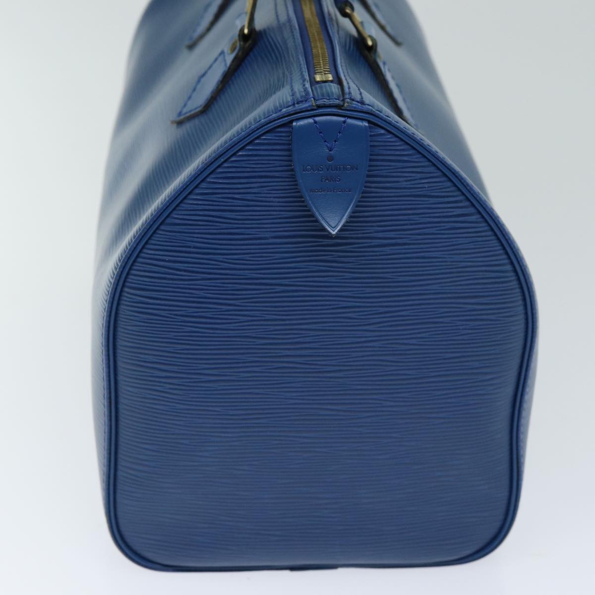 LOUIS VUITTON Epi Speedy 30 Hand Bag Toledo Blue M43005 LV 75498
