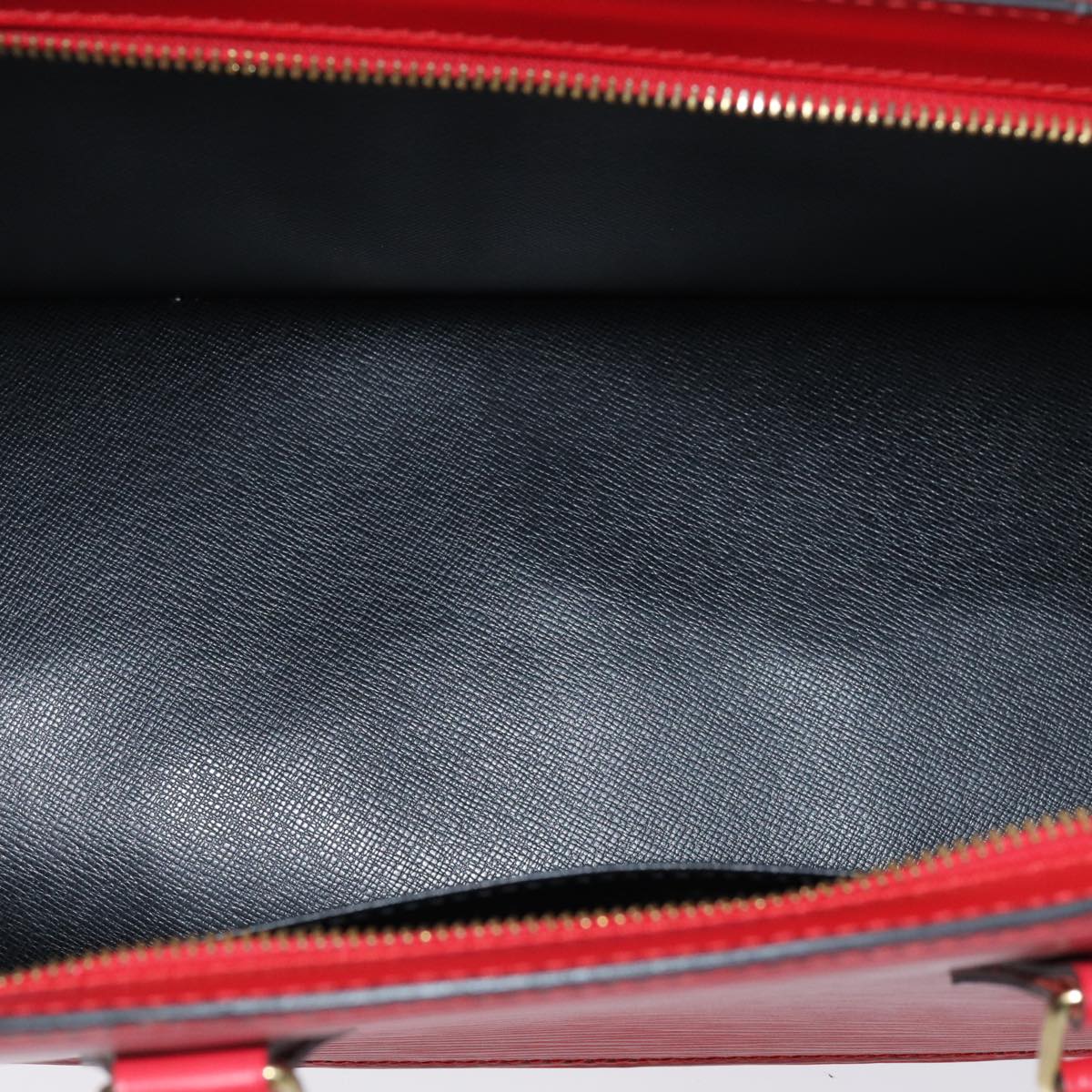 LOUIS VUITTON Epi Sac Triangle Hand Bag Red M52097 LV 75499