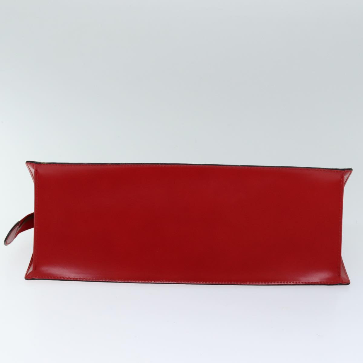 LOUIS VUITTON Epi Sac Triangle Hand Bag Red M52097 LV 75499