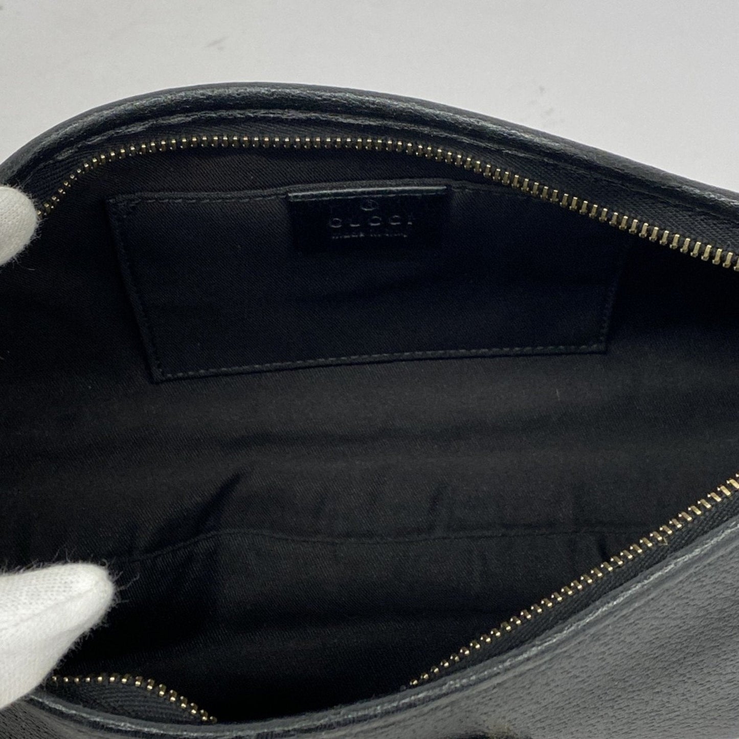Gucci  Leather Shoulder Bag