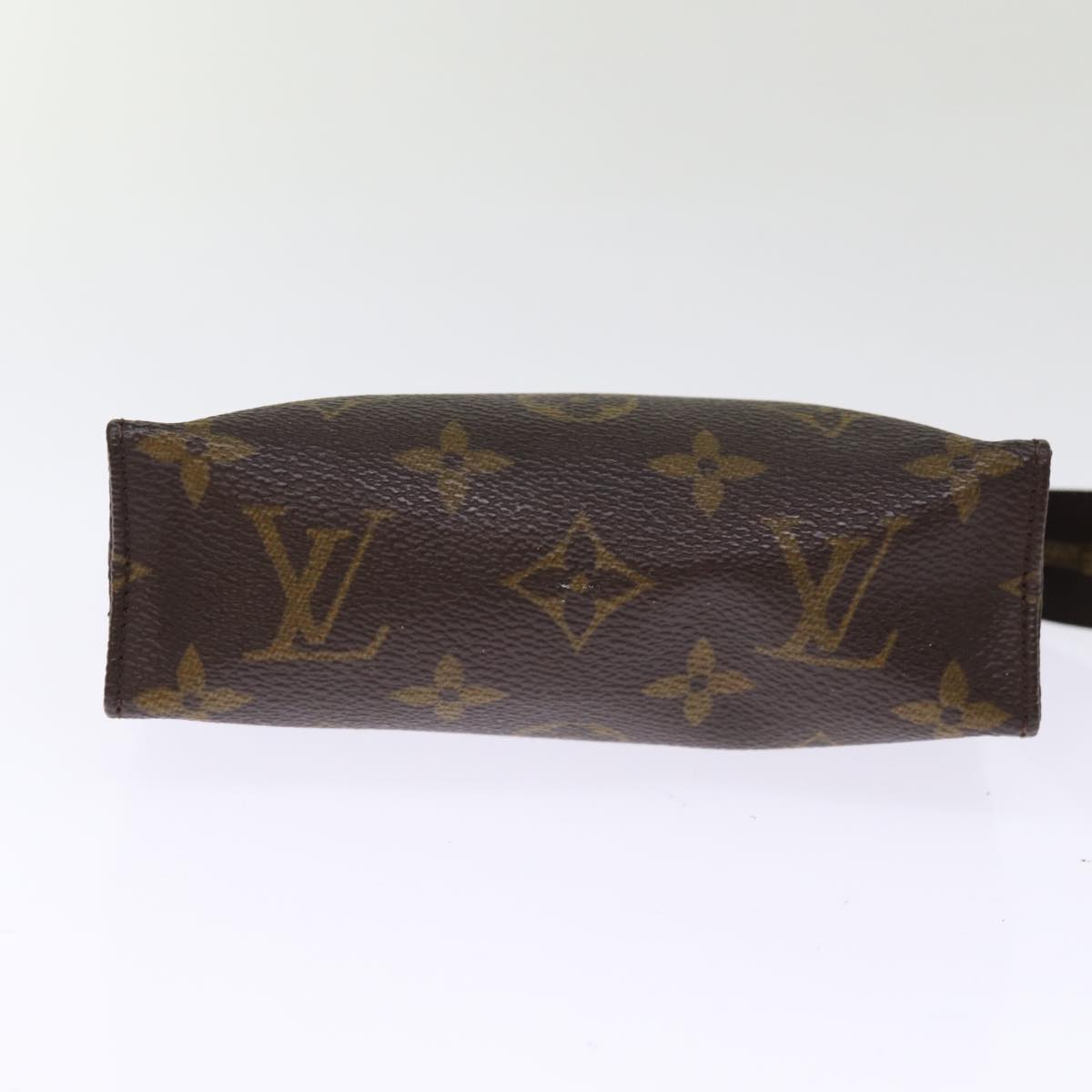 LOUIS VUITTON Monogram Poche Toilette 15 Pouch M47546 LV 75511