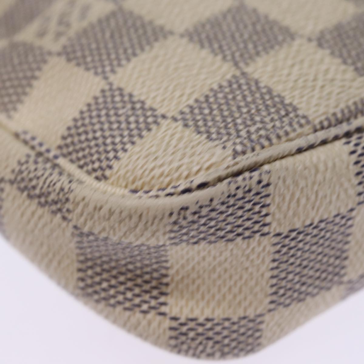 LOUIS VUITTON Damier Azur Pochette Accessoires Pouch N51986 LV 75513