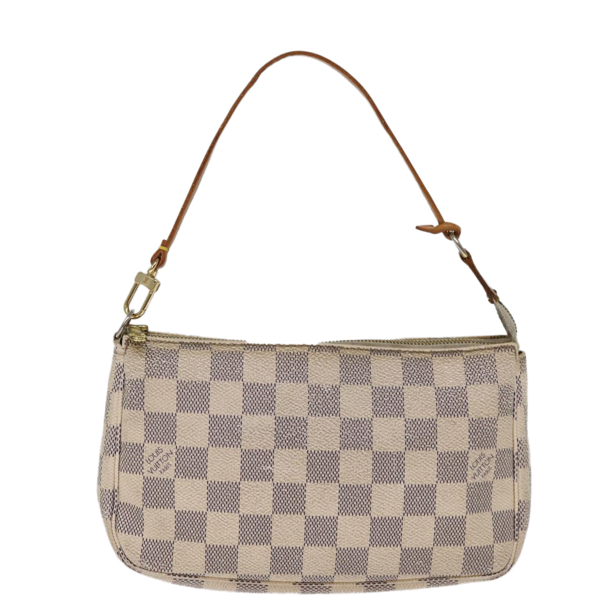 LOUIS VUITTON Damier Azur Pochette Accessoires Pouch N51986 LV 75513