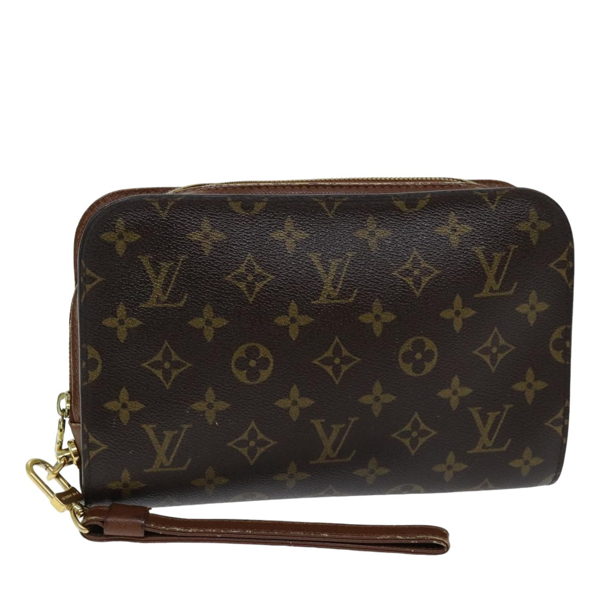 LOUIS VUITTON Monogram Orsay Clutch Bag M51790 LV 75516