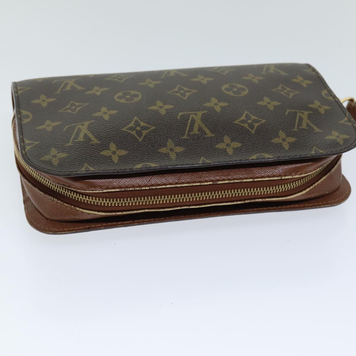LOUIS VUITTON Monogram Orsay Clutch Bag M51790 LV 75516